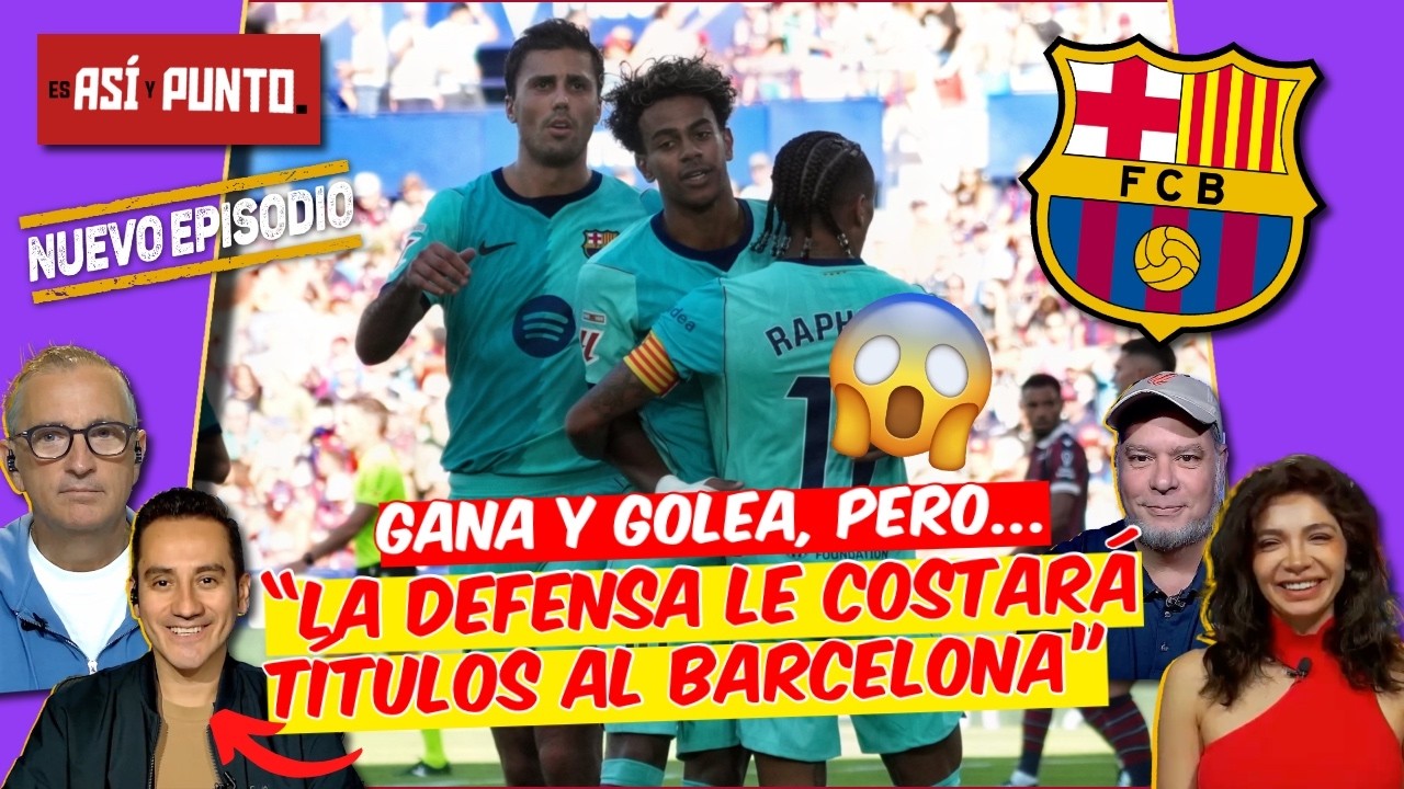Barcelona ESTÁ VOLANDO pero SOLO le ALCANZARÁ para LA LIGA. Champions es OTRA COSA | Es Así y Punto