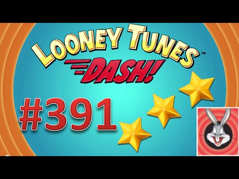 Looney Tunes Dash! level 391 - 3 stars - looney card.