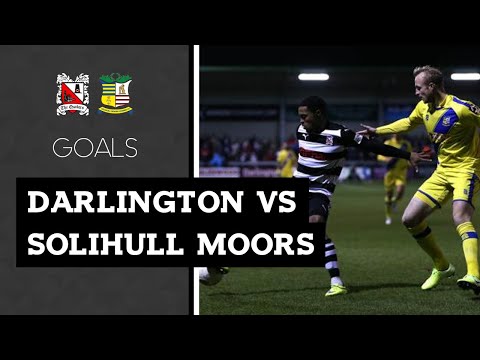 Goals: Darlington v Solihull Moors