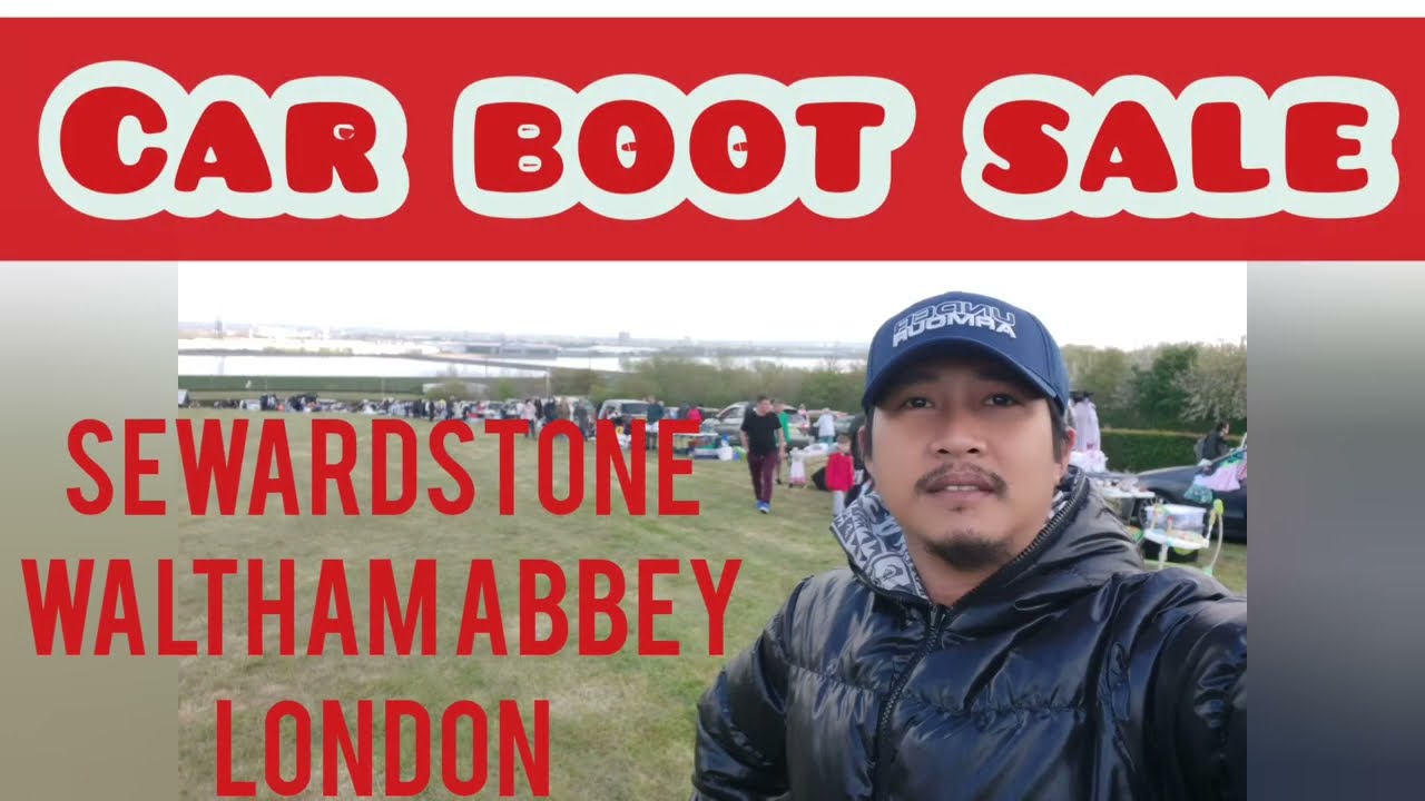 Car Boot Sale at Sewardstone Waltham Abbey London