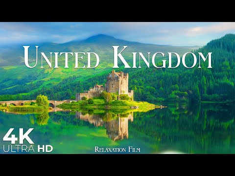 United Kingdom 4K • Peaceful Nature Relaxation Film with Deep Relaxing Music | Ultra HD