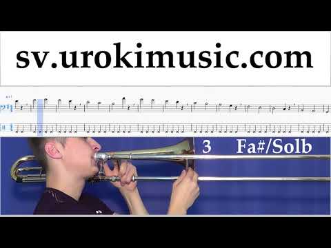 Lär Dig Spela Trombon Mariah Carey - All I Want For Christmas Is You Tabs Nybörjare Del 1 övningar