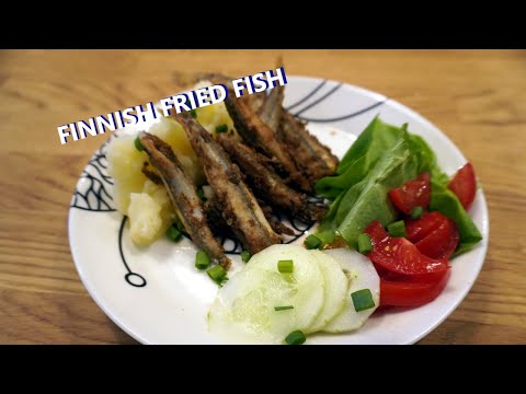 Finnish Fried Fish | Paistettu muikku