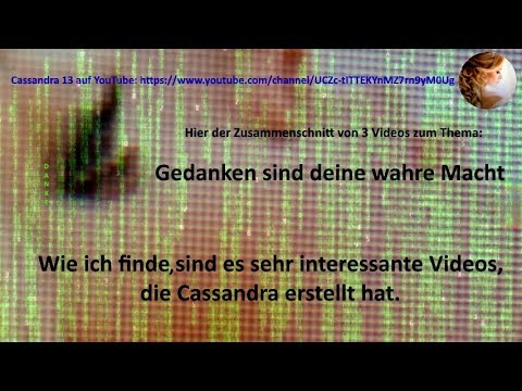 Thx @ Cassandra - Gedanken sind Deine wahre Macht