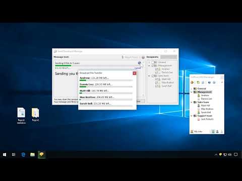 Hướng dẫn File Transfer phần mềm Softros LAN Messenger