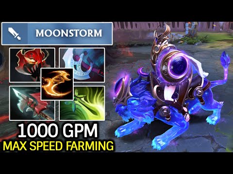 Luna Carry 1000 GPM – Super Hard Carry Max Speed Farming Dota 2
