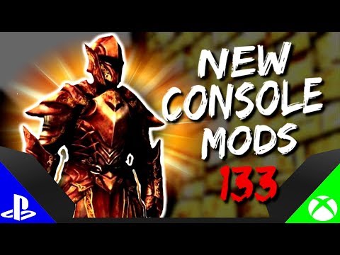 Skyrim Special Edition: ▶️5 BRAND NEW CONSOLE MODS◀️ #133 (PS4/XB1/PC)