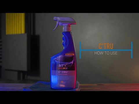 HOW TO USE C'TRU Glass Cleaner?