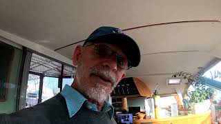 Epoxy tabletop with iDos wood logo