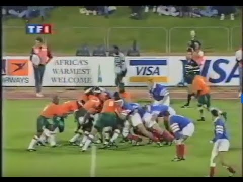 FRANCE - COTE D'IVOIRE   (Rugby : Coupe du monde 1995 : Match sur TF1)