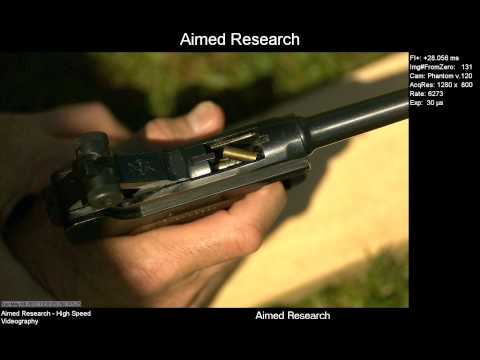 Phantom v12.1 Ejection Failure Gun Jam 6,273 frames per second - Aimed Research