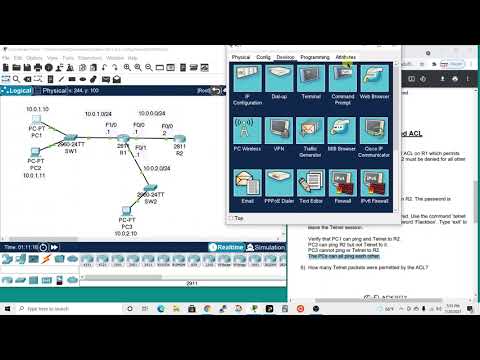 CCNA Lab: Flackbox Lab 19 – ACL Configuration