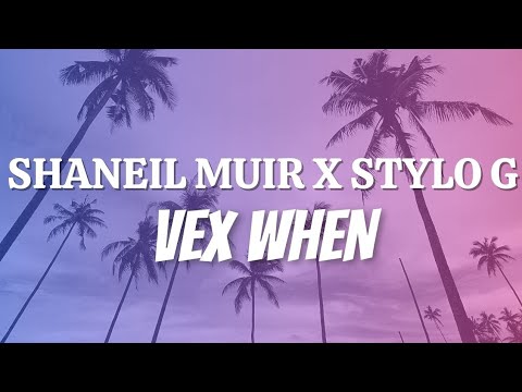 Shaneil Muir, Stylo G Vex When Lyrics Video