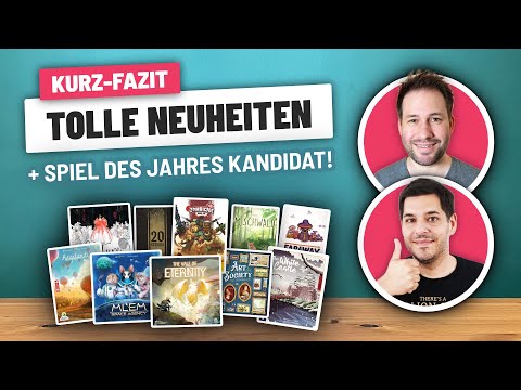Brettspiel Neuheiten im Kurzfazit!