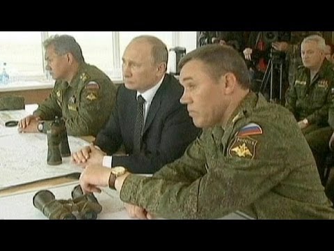Démonstration de force de l'armée russe