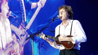 Paul McCartney Ram On live at Liverpool Echo Arena 20th December 2011