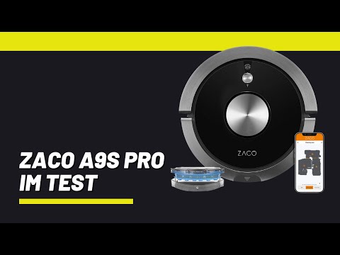 Zaco A9s Pro Saugroboter mit Wischfunktion im Test