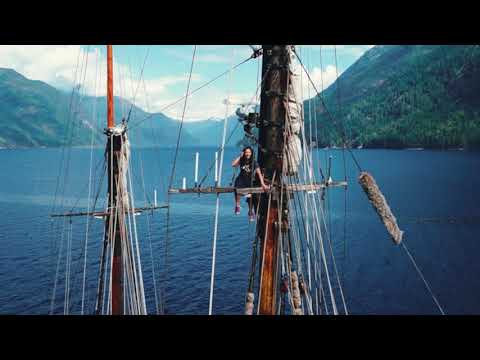 Climbing the Rigging of the Pacific Grace