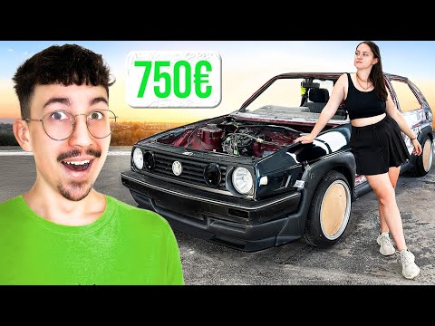 I'm building a fake Kamei X1 Golf for my girlfriend! (€750 body kit)