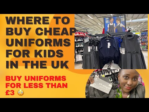 Where To Buy Cheap School Uniforms ! Cost Effective School Uniform Shopping ! International Student