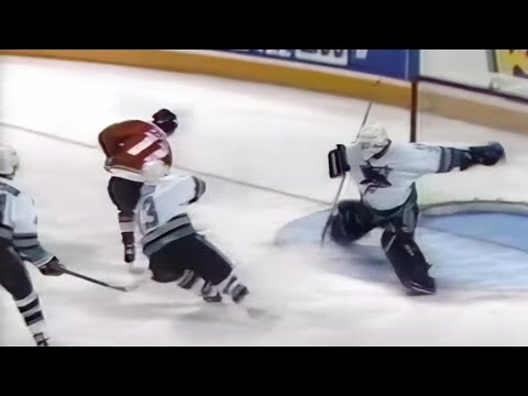 Flames @ Sharks 05/11/95 | Game 3 Quarterfinals 1995
