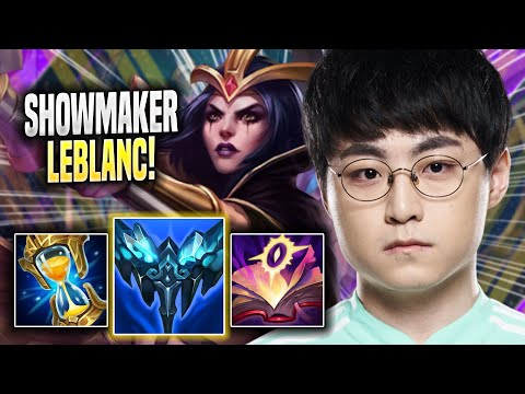 SHOWMAKER IS SO CLEAN WITH LEBLANC! - DK ShowMaker Plays Leblanc MID vs Zoe! | Season 2022