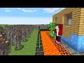 1000 Creakings Vs Security In Minecraft