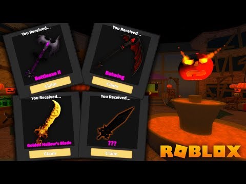 How To Claim All 4 Halloween Godlys Mm2 Halloween Update Jd - 