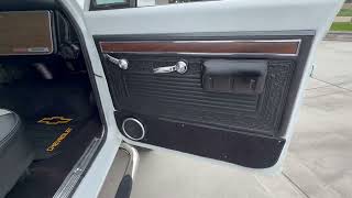 Big Block-Powered 1972 Chevrolet K5 Blazer Pickup Conversion Engine Bay & Interior