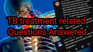TB treatment related Questions Answered| Tuberculosis Q &A| TB Survivor|Colours of life. 