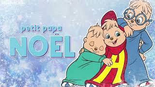 The Chipmunks feat. Celine Dion - Petit Papa Noël | with lyrics and translation