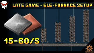 Factorio: T4 Electric Furnace Setups - Late Game Moduled (Space Age DLC)