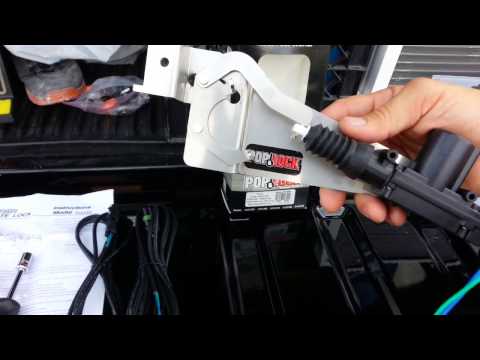 2008 F350 Electronic tailgate lock installation