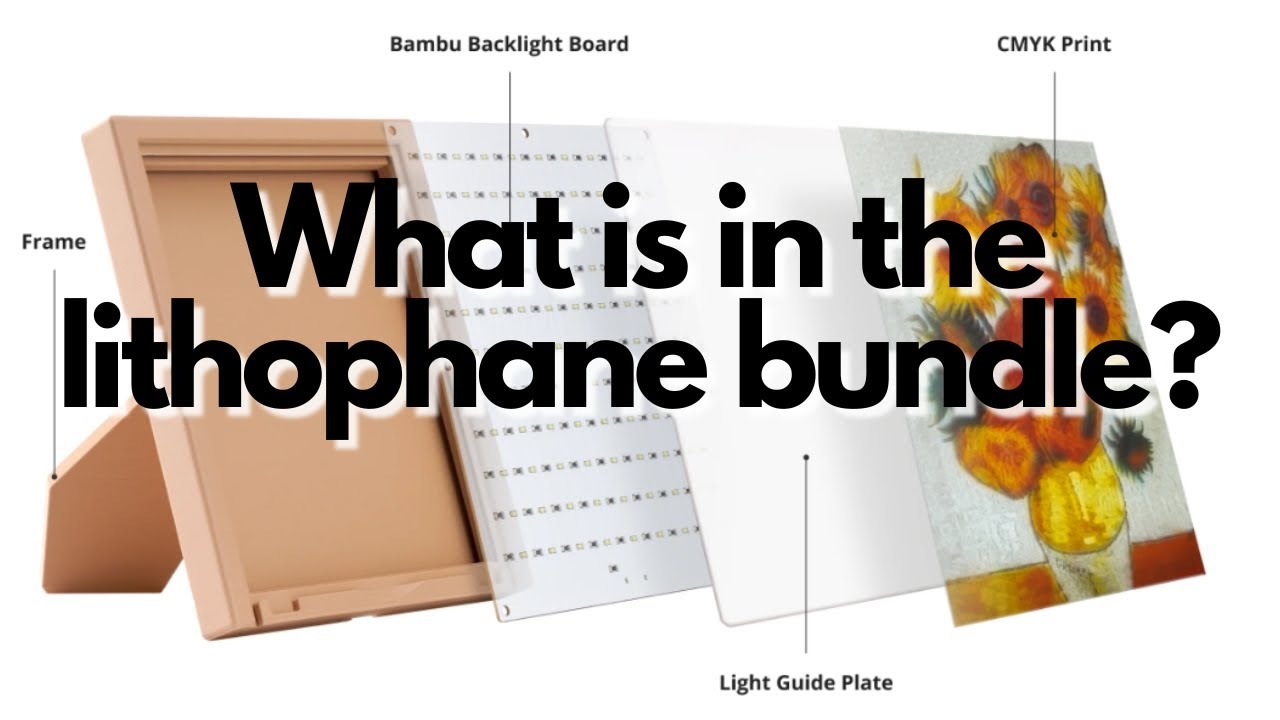 Bambu Lithophane Bundle Review and Instructions for First Print