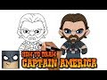 How To Draw Captain America The Avengers Infinity War