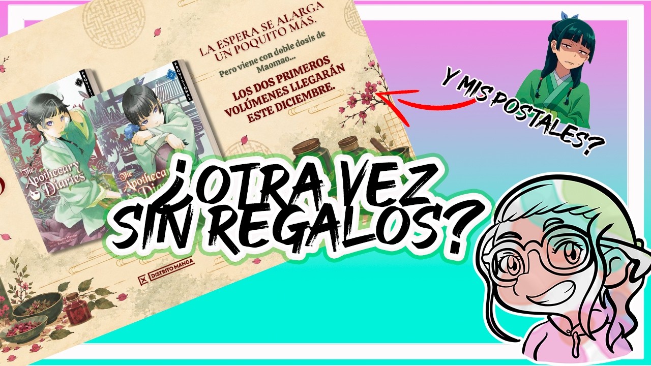 ¿Nos quedamos sin regalos? Se retrasa la salida de Los Diarios de la Boticaria en México
