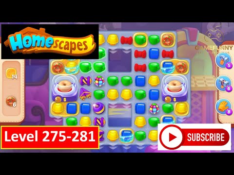 Homescapes part 36 (level 275-281)