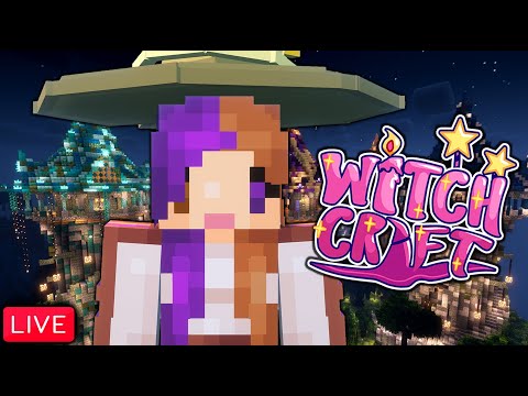Trying to Unlock My 2nd Magical Ability ...as a Sand Witch | WitchCraft SMP LIVE