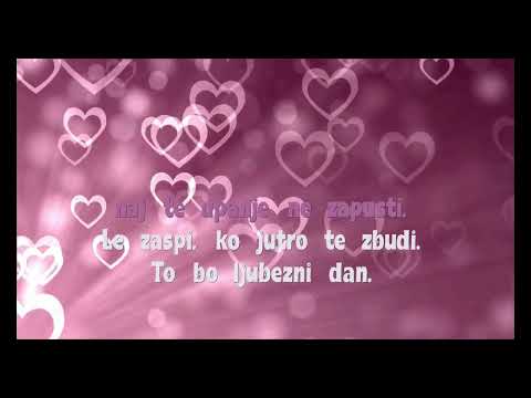 Pepel in kri - Dan ljubezni (Karaoke Video)