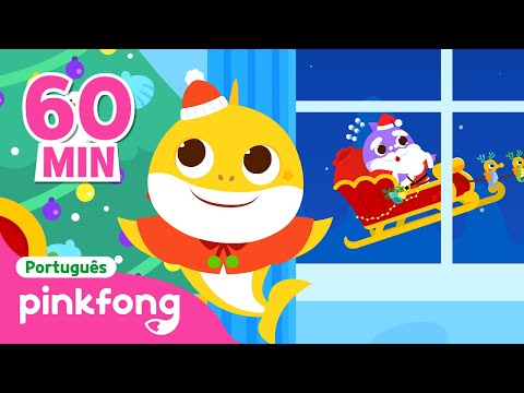 Especial de Natal do Bebê Tubarão🎄 | + Completo | Pinkfong, Bebê Tubarão! Canções para Crianças