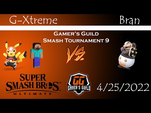 Gamer's Guild Smash Monthly 9 - (Winners Finals) G-Xtreme (Pikachu, Steve) vs Bran (Bowser Jr)