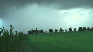 preview picture of video 'Búrka / Thunderstorm Lučenec 04.05.2012 part 1/3'