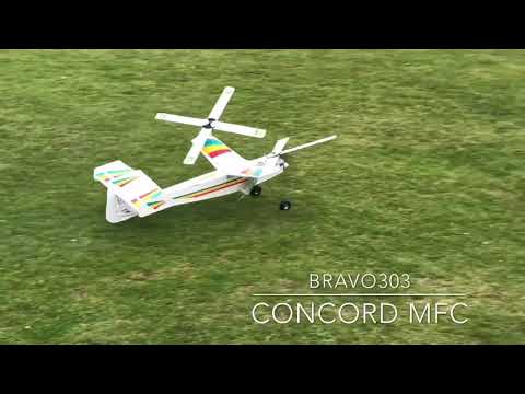 Rc Plane Midair collision AutoGyro - CONCORD MFC