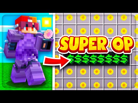 GETTING RICH ON THE *NEW* OP SKYBLOCK SERVER! (Minecraft Skyblock) - Fadecloud #4
