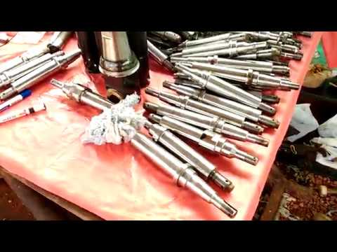 ultrasonic Testing of Shafts Pins, Hubs. Longitudinal vave