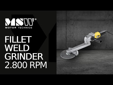 video - Fillet Weld Grinder - 2.800 rpm