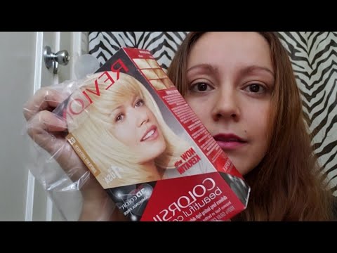 Dying my hair with Revlon 03 ultra light sun Blonde