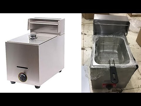 Zovia cmr-71 commercial gas fryer, for hotel