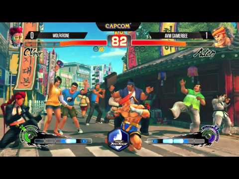 SSF4AE2012 WOLFKRONE VS AVM GAMERBEE - Final Round XVII Day 2 Top 16 HD