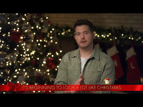 Michael Bublé Sings 'It's Beginning To Look A Lot Like Christmas' - The Disney Holiday Singalong